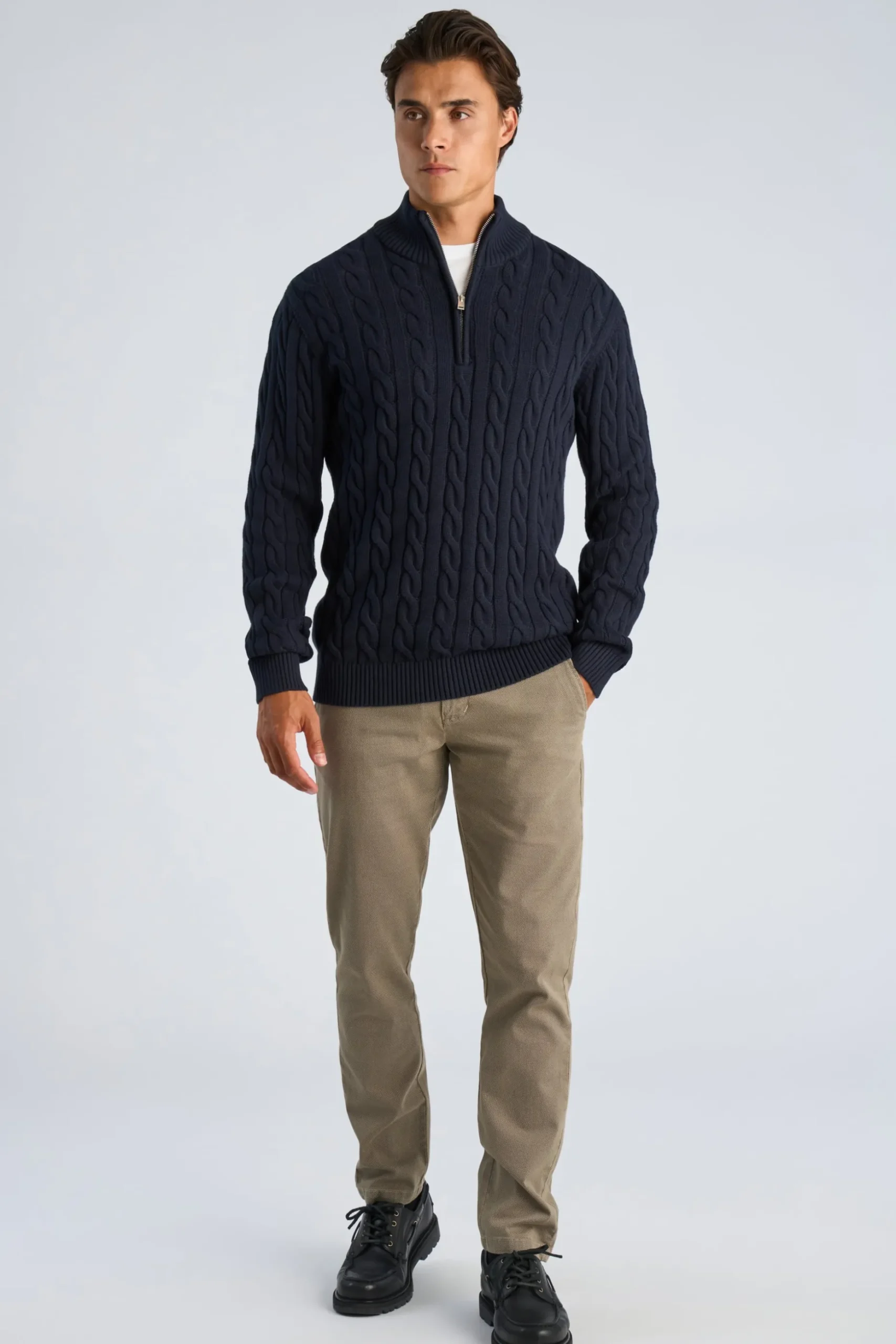 Half-zip