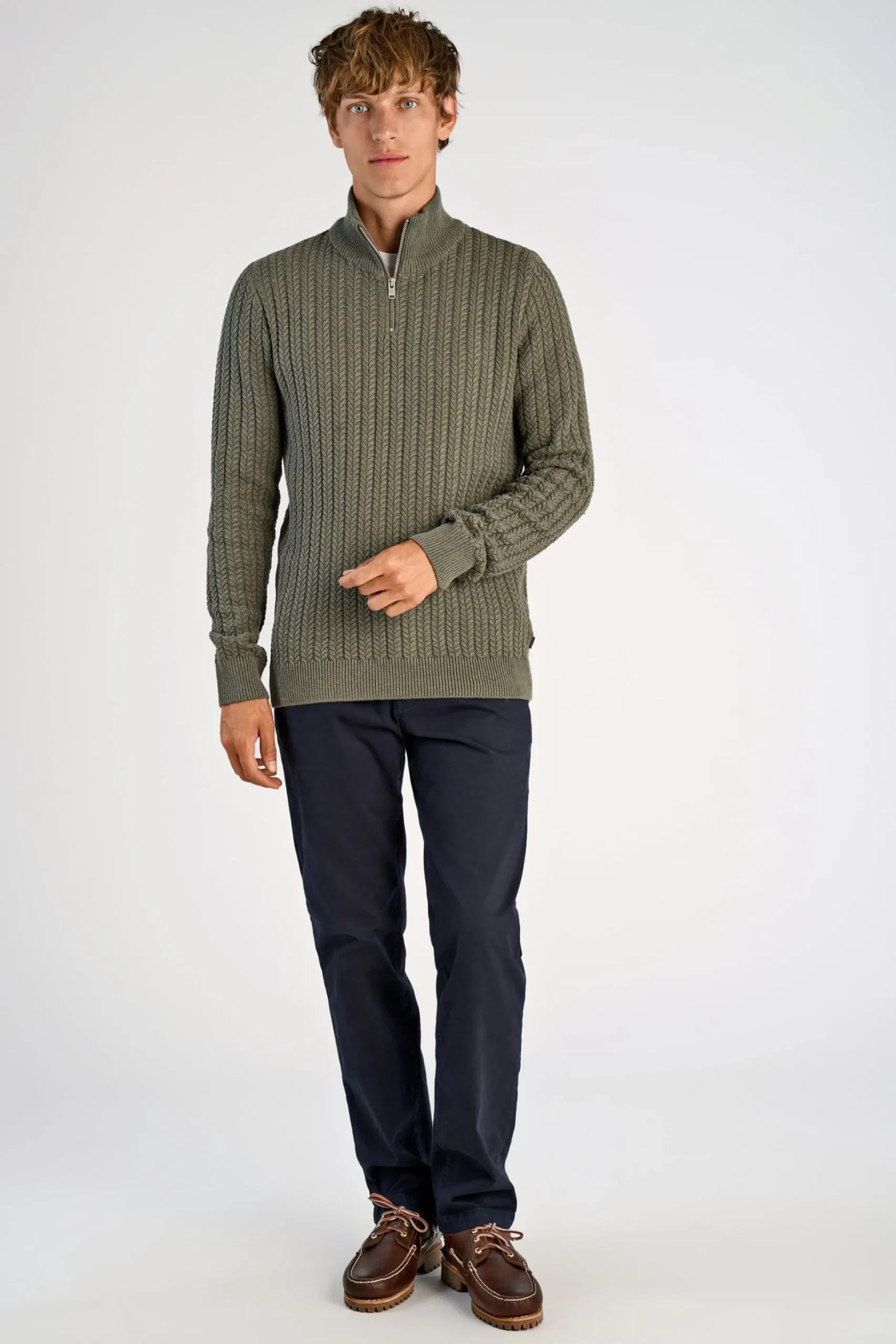 Half-zip