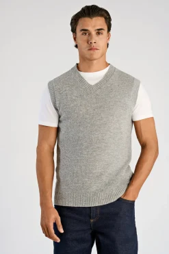 Stickad väst